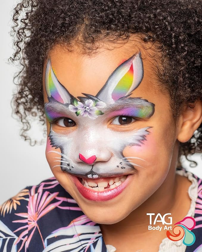 TAG Face and Body Paint - Split Cake 50g (Regular Rainbow)