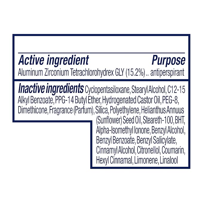Dove Invisible Solid Antiperspirant Deodorant Stick for Women, Powder, For All Day Underarm Sweat & Odor Protection 2.6 oz 2 Count