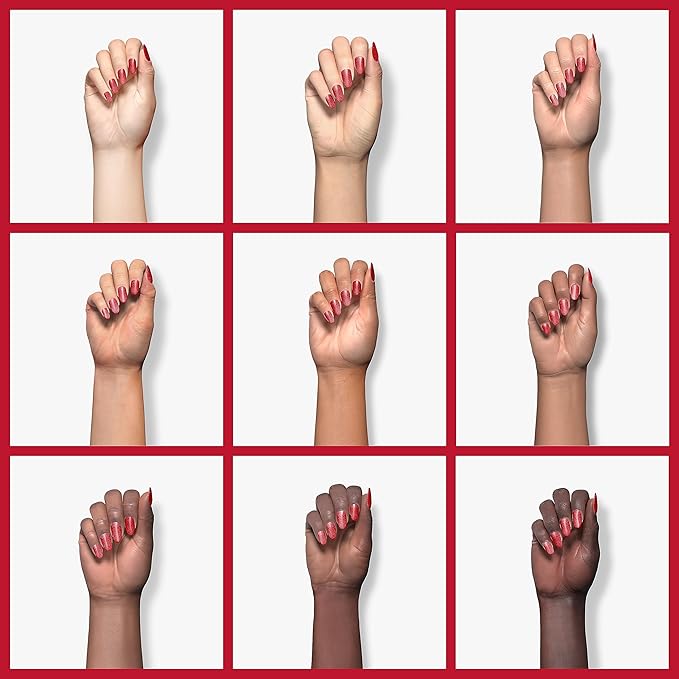ILNP Love Me Not - Cardinal Red Ultra Metallic Bright Nail Polish