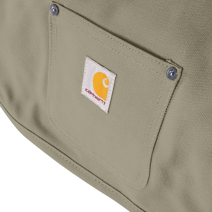 Carhartt Firm Duck Insulated Chore Coat Faded Fatigue S | Dog, Insulated Weather Resistant Jacket for Cold and Windy Conditions