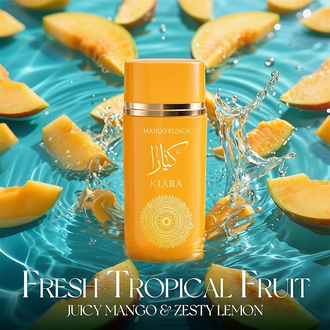 A CENTER Ka Candy &Ka Mango Punch Perfume Set for Women - Floral Fragrance Gift Set with Gourmand, Fruity,Tropical,Vanilla| 3.4 Fl Oz Each Eau De Parfume for Daily Use