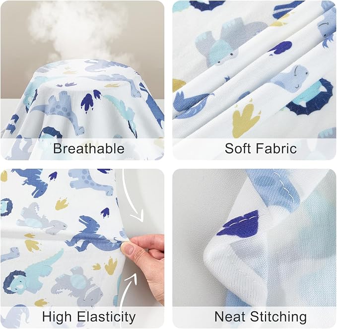 Bienbee Dog Pajamas, 4 Pack Adjustable Onesies for Small to Large Dogs XL | Dog Shedding Suit with Soft Fabric, Breathable & Stretchy, and Adjustable Back Length for Sleeping Lounging and Daily Use