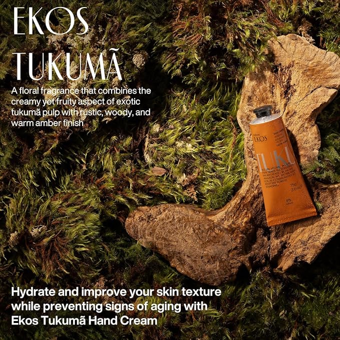 Natura – Tukumã Hyaluronic Acid Boosting Hand Cream - Moisturize & Improve Skin Texture - Anti-Signs & Anti-Aging- Vegan Skin Care - 2.6 oz (75g)