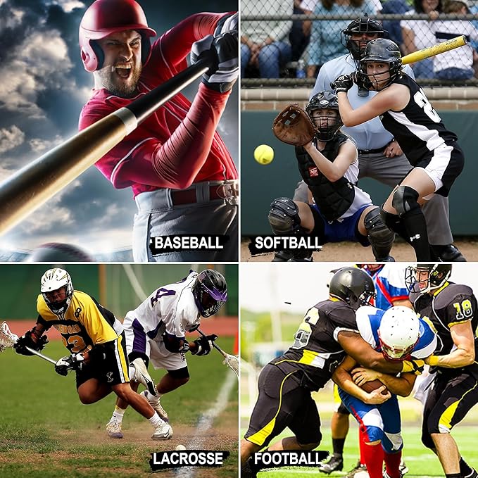 CCbeauty White Eye Black Stick For Baseball Football Softball Lacrosse Accessories, Anti-Glare EyeBlack, Waterproof, Last All Game, Smooth Application, High Pigmented Color