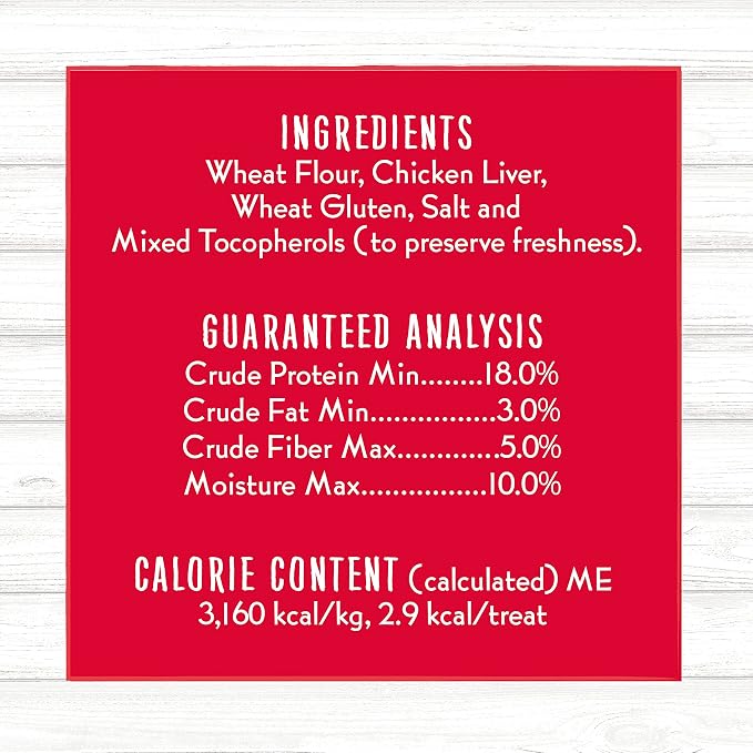 Charlee Bear Original Crunch Dog Treats, Chicken Liver, 16 Ounce Resealable Bag, Low Calorie Training Treats for Dogs, Limited Ingredient, Healthy, Crunchy Dog Snacks, Made in USA (Pack of 2)