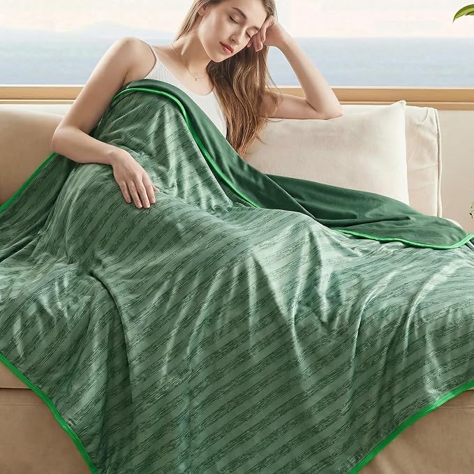 Guohaoi Cooling Blanket for Hot Sleepers and Night Sweats 90"x90" Queen | Arc-Chill Q-Max >0.5 Cool Fiber,100% Oeko-Tex Certified Lightweight Summer Blanket for Travel/Outdoor Ultra Cold Breathable