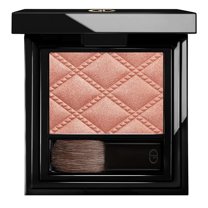 GA-DE Idyllic Soft Satin Blush Powder, 35 - Makeup Powder for Cheeks - Silky Color, Buildable Texture, Sheer to Dramatically Flushed Look - 0.28 oz