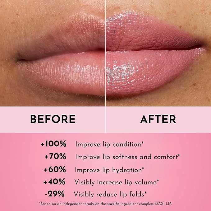Lawless Women's Forget the Filler Lip-Plumping Line-Smoothing Satin Cream Lipstick, Little Lady Daisy, Pink, 0.1 Ounce