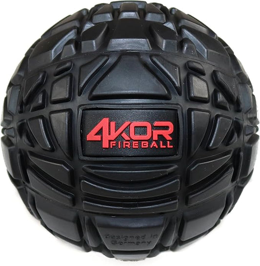 4KOR Massage Balls for Trigger Point Therapy - Myofascial Release Ball - Muscle Relief for Back, Neck, Shoulder, Foot Pain - Fitness Massage Balls for Mobility - Deep Tissue Release Ball