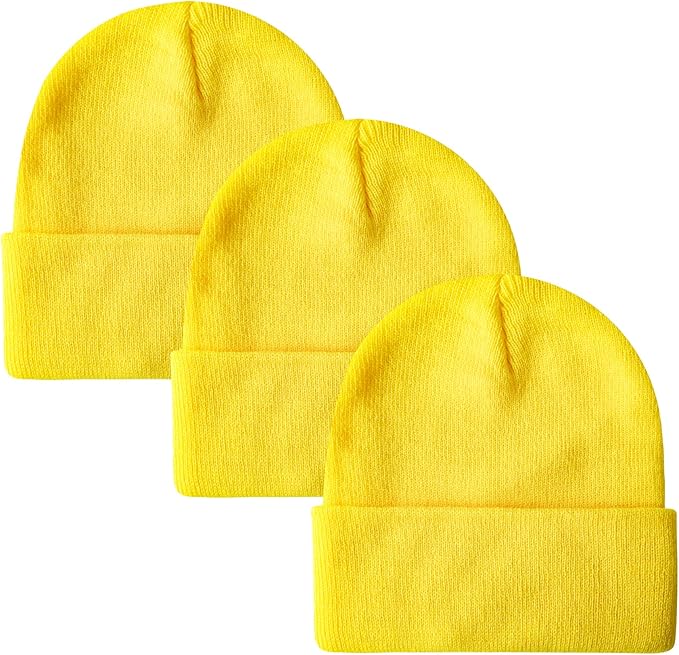 PFFY Unisex Beanie Hats for Men Women Knit Winter Beanies