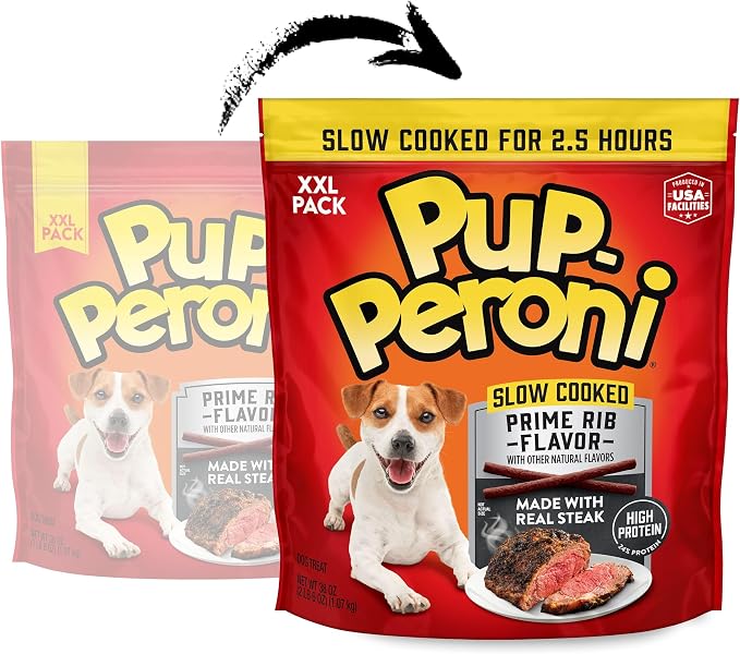 Pup-Peroni Prime Rib Flavor Dog Treats, 38 Oz. Bag
