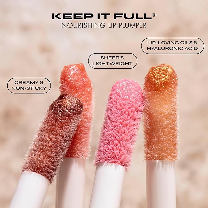 Milani Keep It Full Nourishing Lip Plumper - Rosy Bronze (0.13 Fl. Oz.) Cruelty-Free Lip Gloss for Soft, Fuller-Looking Lips