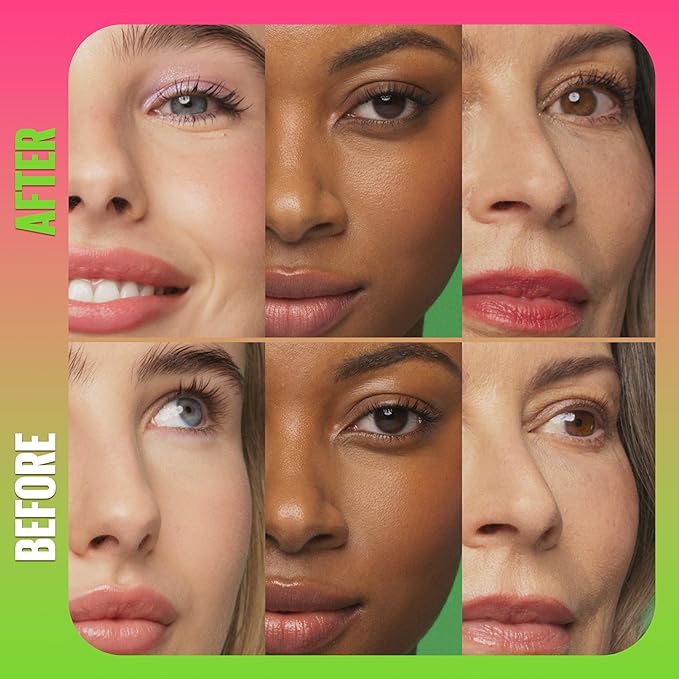 Maybelline Great Lash Washable Mascara Makeup, Volumizing Lash-Doubling Formula That Conditions As It Thickens, Blackest Black, 2 Count