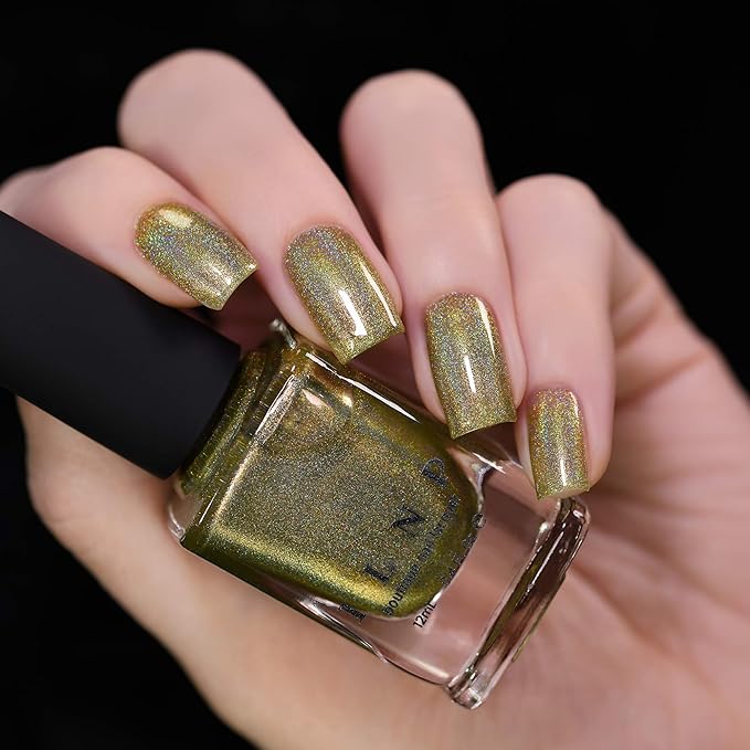 ILNP Happy Thoughts - Field Green Holographic Nail Polish