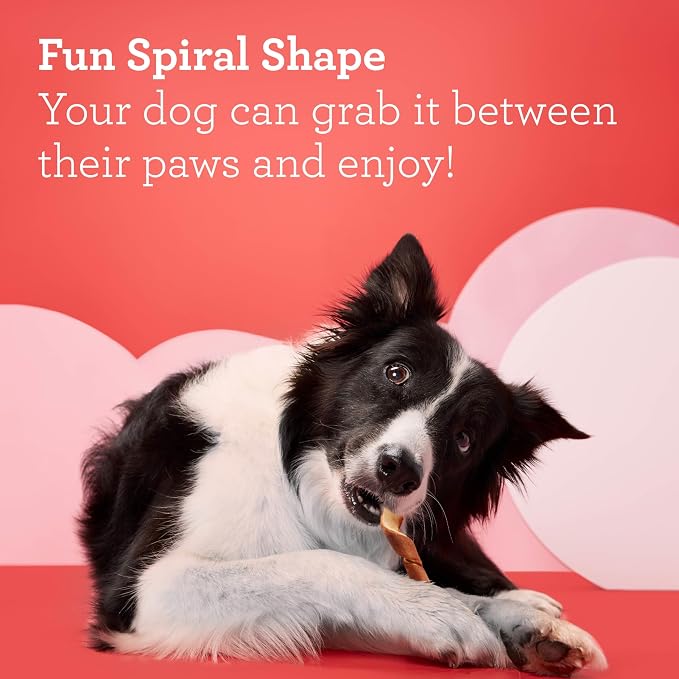 DreamBone Spirals Variety Pack Rawhide-Free Dog Treats, 45 Count | Daily Chew, Digests Safely and Completely, Made With Real Protein, Chicken, Beef and Pork, For Adult Dogs