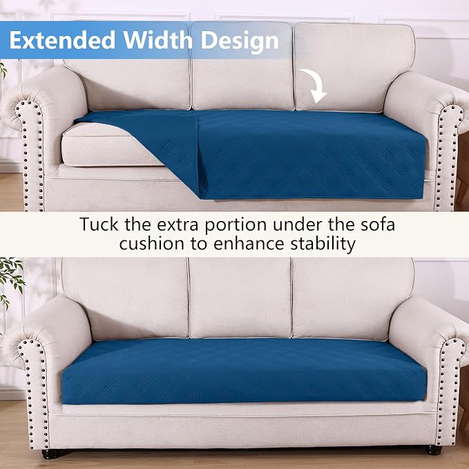 Waterproof Reversible Dog Blanket, Soft Couch Cover for Dogs Washable | Dual-Sided Waterproof Pet Bed Blanket, Resist Stains Spills & Pet Hair, Practical Furniture Protector For Pets, Size 40"x80"