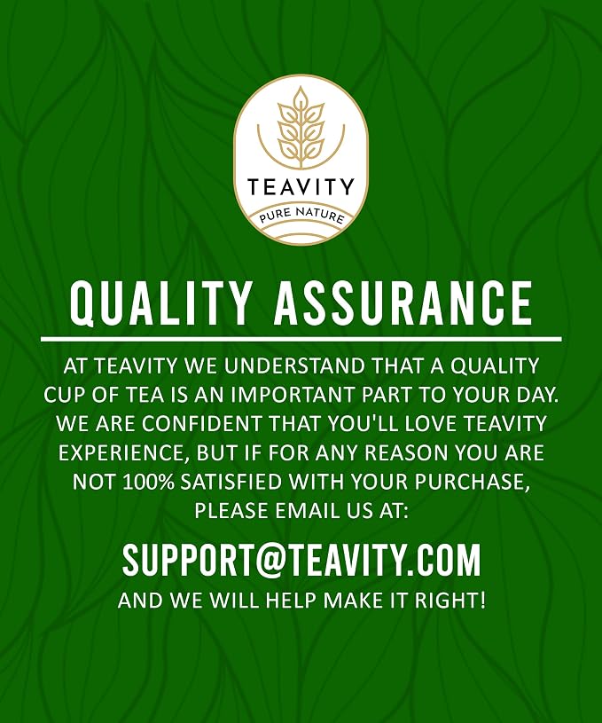 Organic Peppermint Tea Pods for Keurig - Decaf Tea by Teavity (12 Tea Pods)