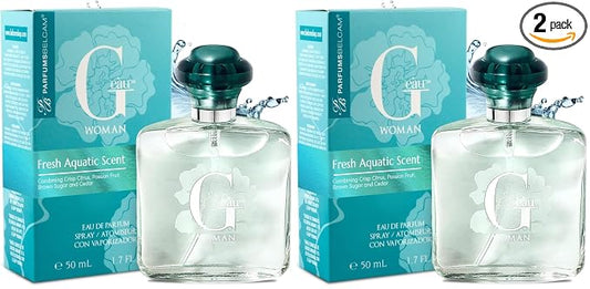Parfums Belcam G Eau Woman, Our Version of a Designer Eau de Parfum Spray,1.7 Fl Oz (Pack of 2)