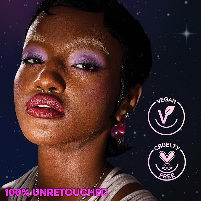 wet n wild Mega Glitter Shimmer Liquid Lipstick, Matte-to-Glitter Finish, Lightweight Formula, Comfortable Wear, Vitamin E-Infused for Nourished Lips, Vegan & Cruelty-Free - New Soulmate