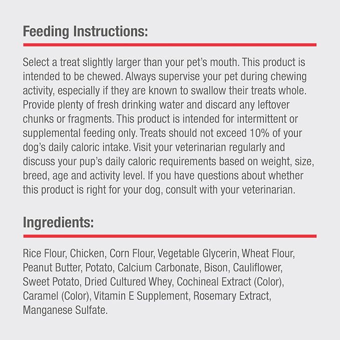 DreamBone Puffy Rolls Rawhide-Free Dog Treats with Real Protein, 8 Count | Daily Chew, Digests Safely and Completely, Made With Real Chicken and Veggies, For Adult Dogs