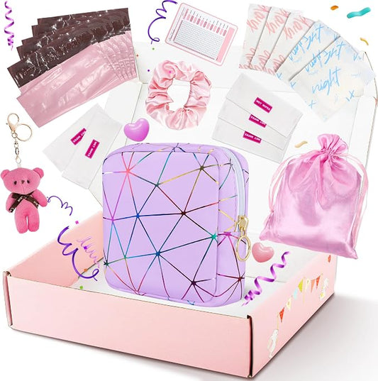 Likesing First Period Kit for Girls, 5.3" Tampon Holder for Purse, Menstrual Starter Tampon Bag Pad Pouch, Emergency Sanitary Napkin Storage Bag Teen Period Kit Gifts for Tweens