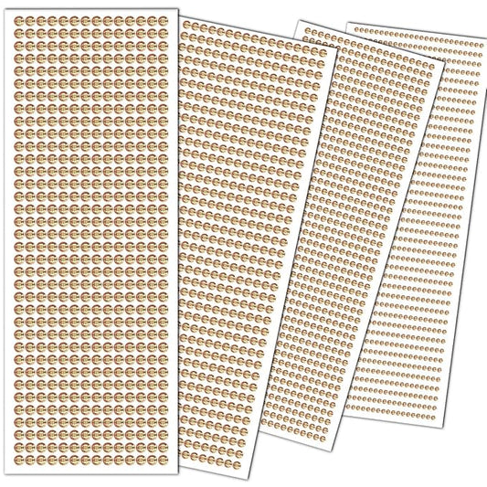 Light Orange Face Gems Eye Jewels Rhinestones Crystals Stickers 3/4/5/6mm with Rhinestones Stickers for Body, Stick on Face Eye Hair Nails Makeup Glue for Make up and Craft Decor 3090PCS