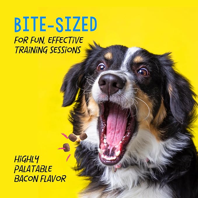 Crazy Dog Train-Me! Training Dog Treats Bacon Flavor 16 oz. Bag, 400 Treats