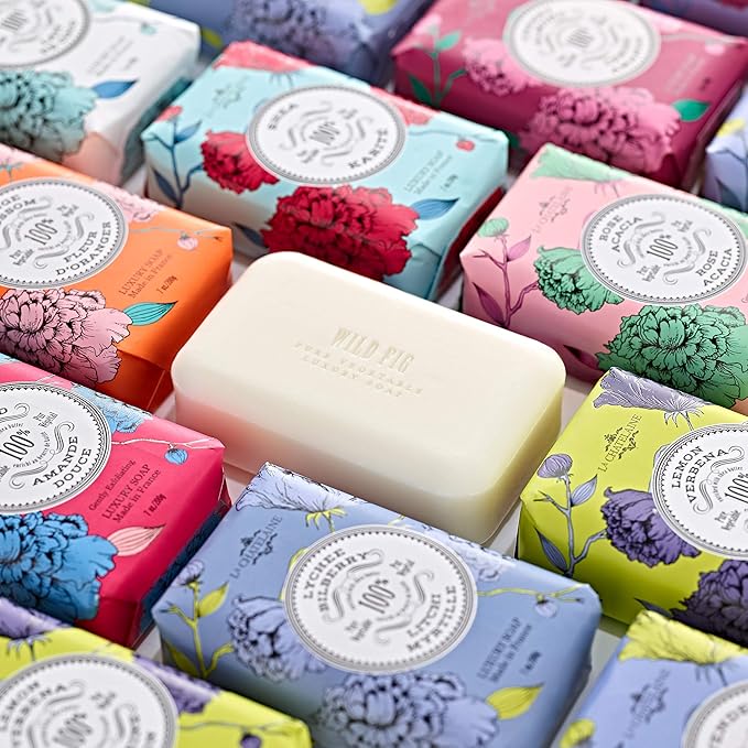 La Chatelaine Luxury Bar Soap | Natural Shea Formula (Shea, 7 oz)