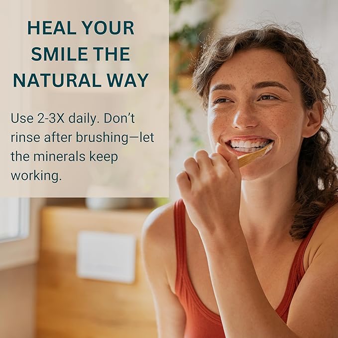 THE TOOTH WIZARD pH Balancing Toothpaste | Natural Strawberry Flavor | Fluoride-Free | SLS-Free | Gentle Whitening | Supports Healthy Oral Microbiome | 3 oz