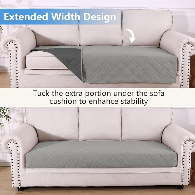 Waterproof Reversible Dog Blanket, Soft Couch Cover for Dogs Washable | Dual-Sided Waterproof Pet Bed Blanket, Resist Stains Spills & Pet Hair, Practical Furniture Protector For Pets, Size 40"x70"