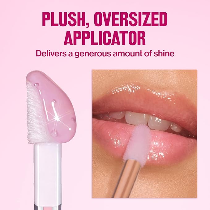 REVLON Super Lustrous Glimmer Lip Oil, Moisturizing & Tinted, Shiny Finish, Made with Plant-Based Squalane, 009 Boiling Point, 0.13 fl oz