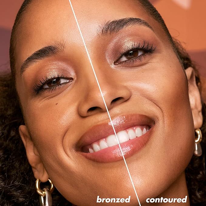 e.l.f. Camo Liquid Bronzer & Contour, Silky Highly Pigmented Formula, Creates a Long-Lasting Bronzed Glow & Natural Look, Vegan & Cruelty-Free, 1 Fair