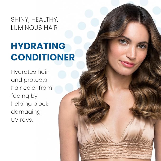 ALOXXI Hydrating Color Protectant Conditioner for Color Treated Hair with Keratin Jojoba & Olive Oils Nourishes and Repairs, 10.1 Fl Oz