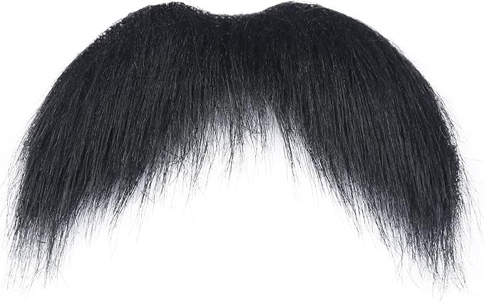 Self Adhesive Fake Mustache False Facial Hair Stick On Cosplay Mustache Halloween Party