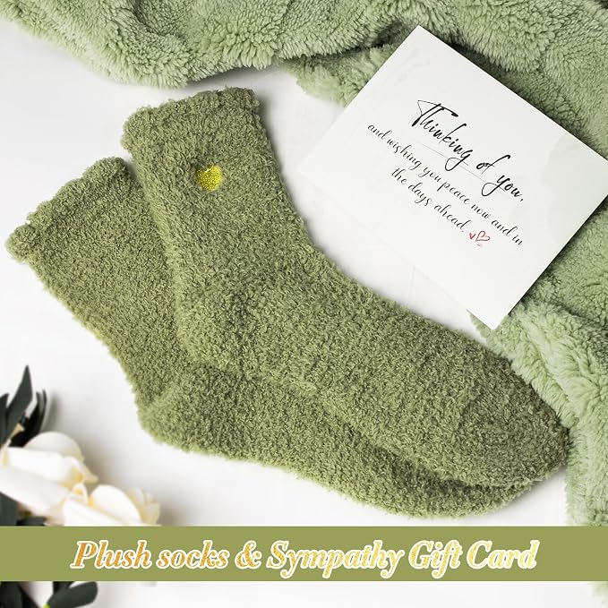 Sympathy Gift Baskets for Loss of Loved One, Bereavement Care Package for Women, Condolence Gift for Mom, Dad, Husband – Grief Support, Miscarriage Gifts for Mother, Sorry for Your Loss