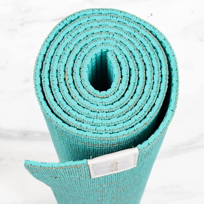 Myga Jute Yoga Mat, High Performance Vegan Floor Exercise Mat, Eco Friendly Biodegradable Yoga Mat with PVC Backing,72" x 24", 0.2" Thickness
