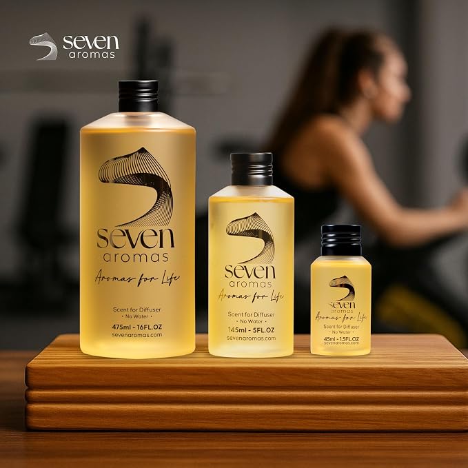 SevenAromas Bora Bora | 145ml 5oz Hotel Scent Diffuser Oil | Aquatic | Ginger, Lavender & Cedar Amber | Luxury Home Aromatherapy