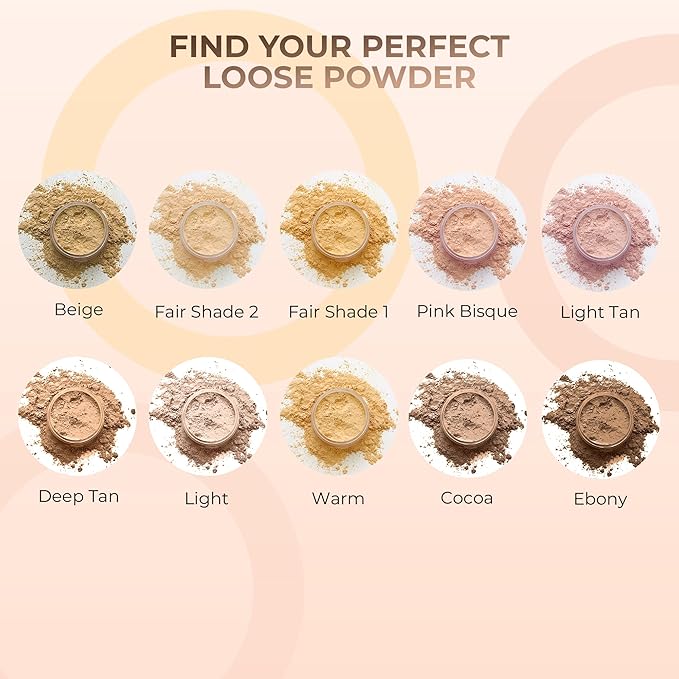 1 Pound EBONY Foundation Powder Refill By Sweet Face Minerals, Lightweight Mineral Loose Makeup Powder with SPF 20, Full Coverage Flawless Finish, Talc-free, Cruelty-Free, Refillable Pouch