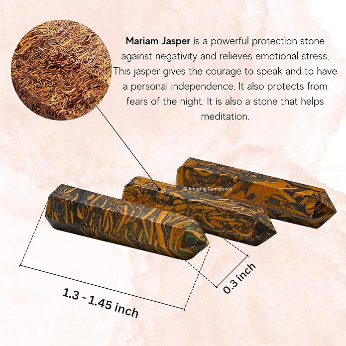 Amazing Gemstone Crystal Points Bulk Healing Crystals & Stones - Premium Single Terminated Healing Wand Point Bulk Crystals for Crafts, Crystal Grid, DIY Work