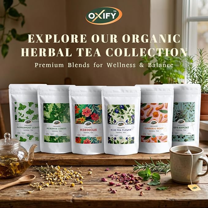 OxifyOrganic Dandelion Root Herbal Loose Tea- 16 oz (16 oz, Dandelion Root)