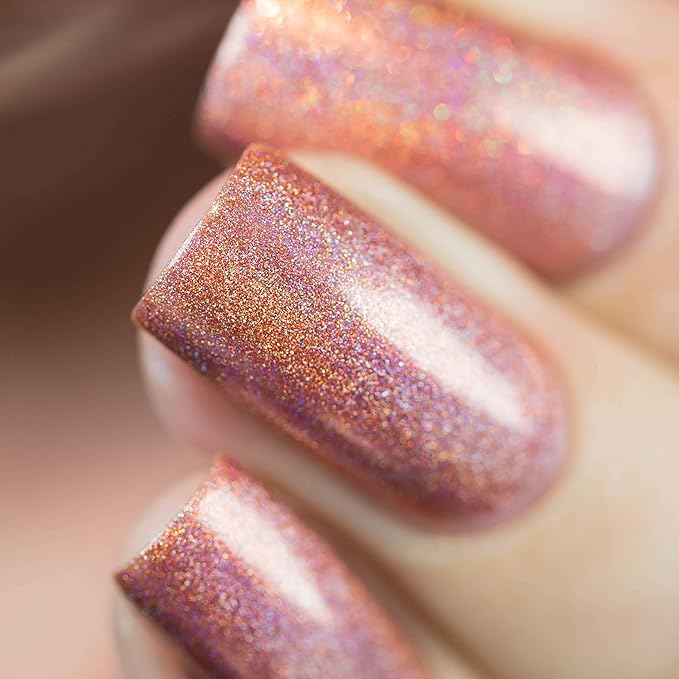 ILNP Grace - Golden Peach Ultra Holographic Nail Polish