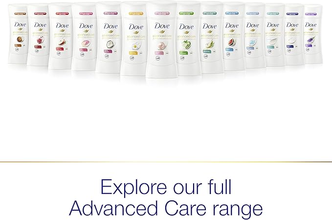 Dove Advanced Care Antiperspirant Deodorant Stick for Women, Original Clean, for 48 Hour Protection And Soft And Comfortable Underarms, 2.6 oz