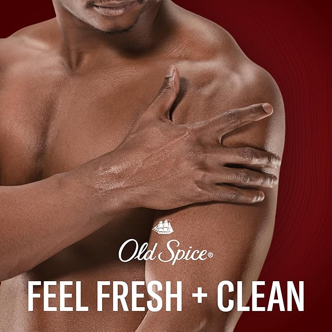 Old Spice Bar Soap for Men, Refreshing Clean to Wash Away Dirt & Odor, Cleansing Formula, Long-Lasting & Confidence-Boosting Fragrance, Swagger with Lime + Cedarwood Scent, 3.17 oz (Pack of 4)