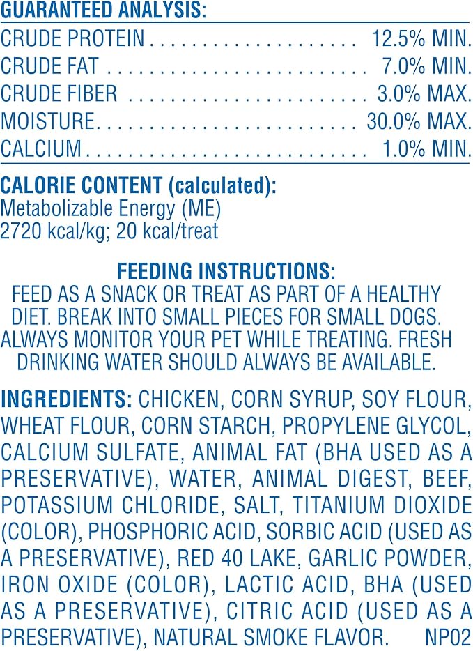 Canine Carry Outs Beef Flavor Dog Treats, 47 Ounce Bag (Pack of 4)