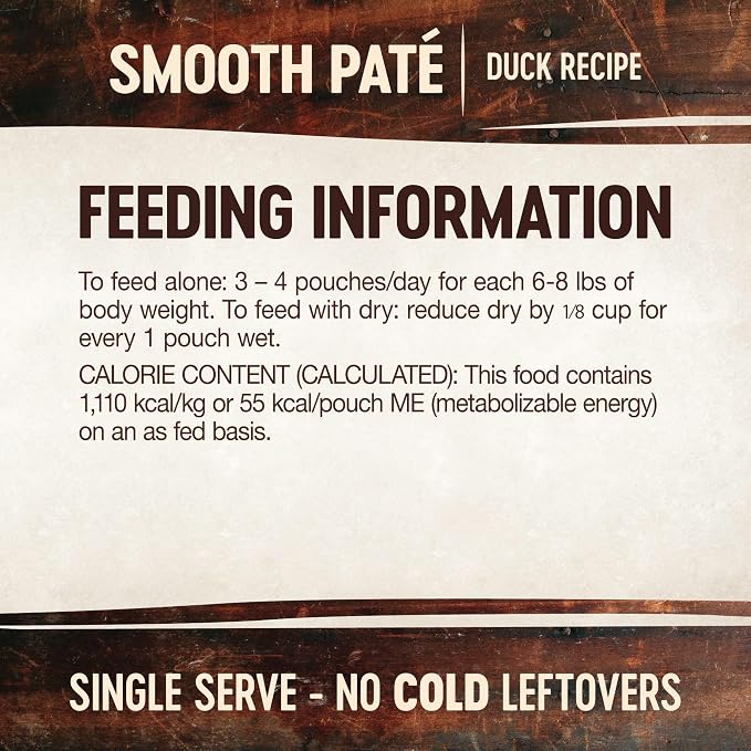 Wellness CORE Tiny Tasters Pate Adult Wet Cat Food,Natural,Protein-Rich,Grain Free,1.75-Ounce Pouch,(Duck),(Pack of 24)