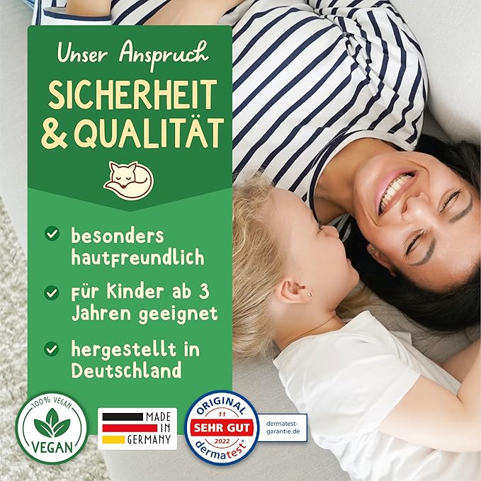 120 Skin-friendly Kids Tattoos - Dermatologically Tested & Rated VERY GOOD - Made in Germany - Our Temporary Tattoos for Kids (Animals Theme)