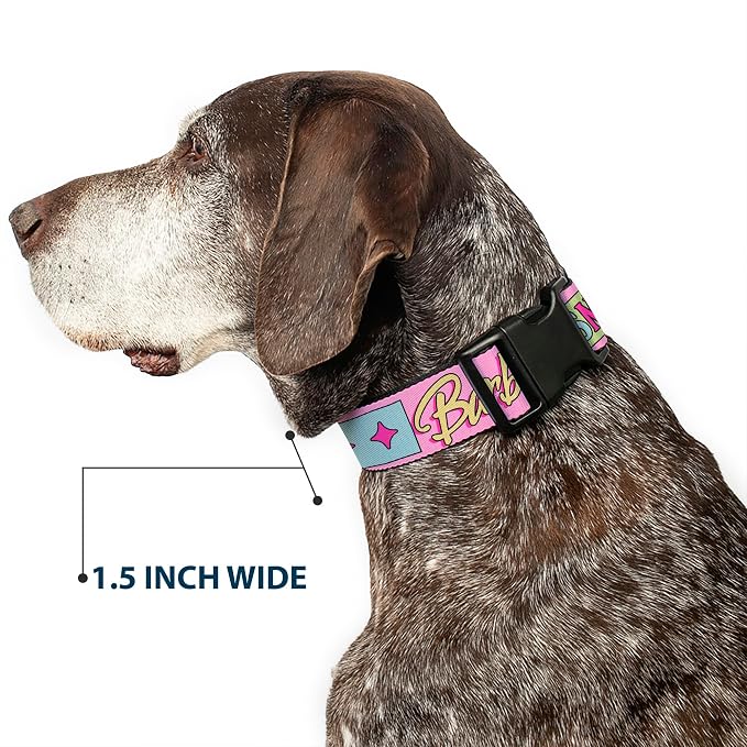 Barbie Plastic Clip Dog Collar