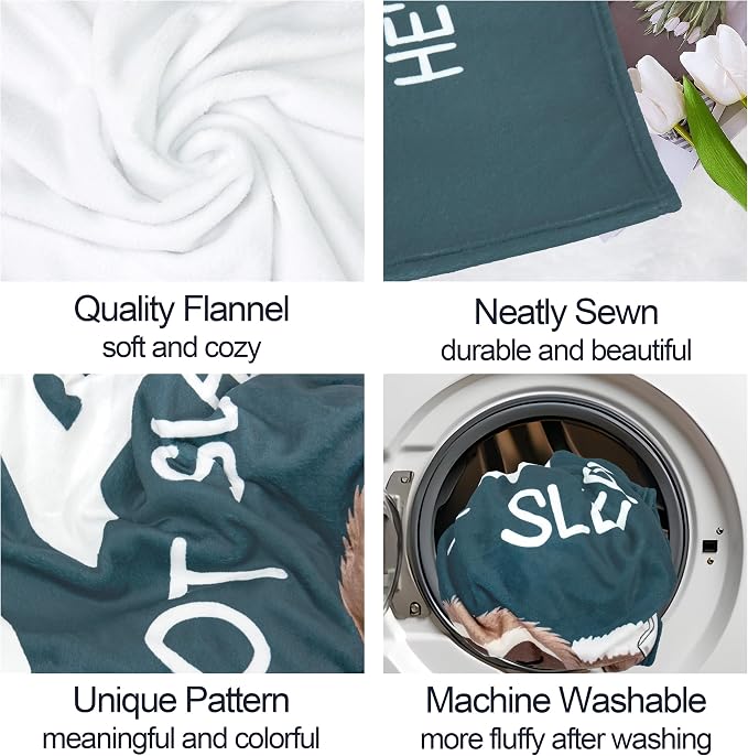 Funny Birthday Gift for Dad, Gifts for Dads from Daughter Son, Dads Gifts for Christmas Father‘s Day, Dad is Not Sleeping Blanket, Throw Blanket 50" X60"