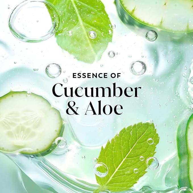 Olay Body Wash for Women, Fresh Radiance, 24/7 Skin-Loving Freshness, Visibly Radiant, Plant Based Cleansers, Vitamin B3 & Antioxidant Blend, For All Skin Types, Cucumber & Aloe Water Scent, 22 fl oz