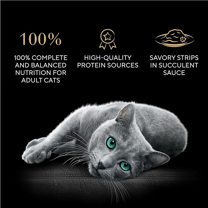 Sheba Perfect Portions Grilled Bites Wet Cat Food, Variety, 2.6 oz, 24 ct | Chicken, Salmon & Tuna variety, 48 servings, snap-peel-serve twin-pack trays, complete & balanced, vitamins & minerals